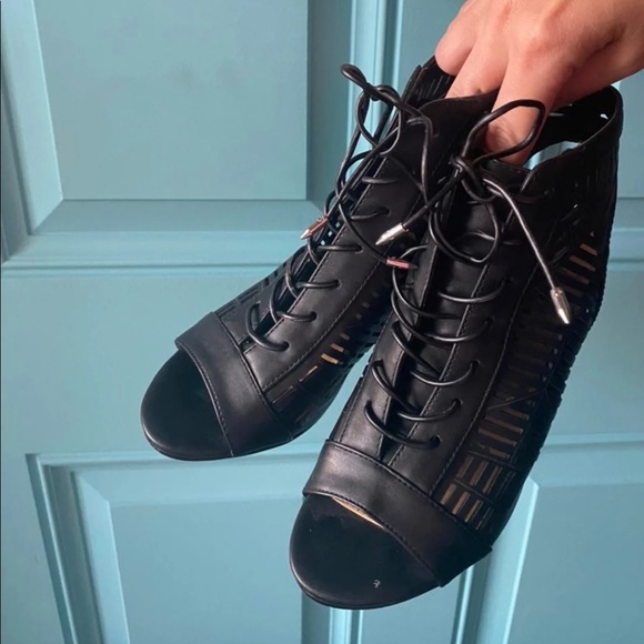 Sam Edelman bootie wedges - Picture 2 of 4